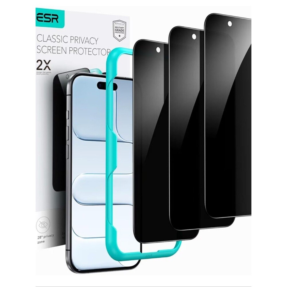 ESR Privacy Screen Protector 16 Pro Max 3 Pack